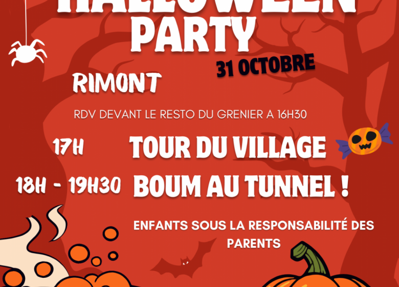 Halloween Party spécial Enfants_Rimont