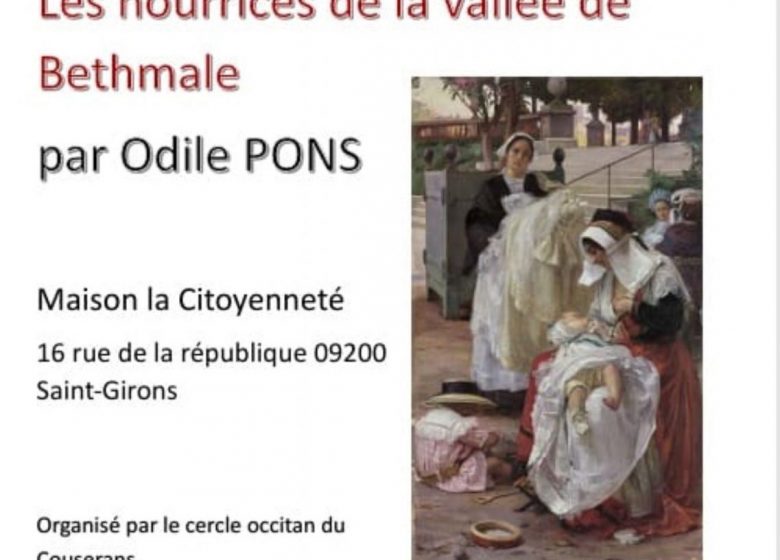 Conférence : Les nourrices de la vallée de Bethmale_Saint-Girons