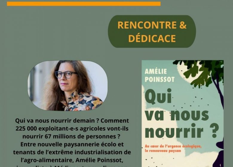 La librairie À la Lettre : Rencontre avec Amélie POINSSOT_Saint-Girons