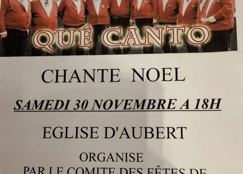 « Qué Canto » chante Noël_Moulis