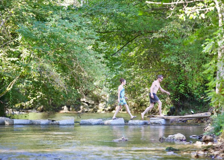 Bord de rivière camping l’Arize