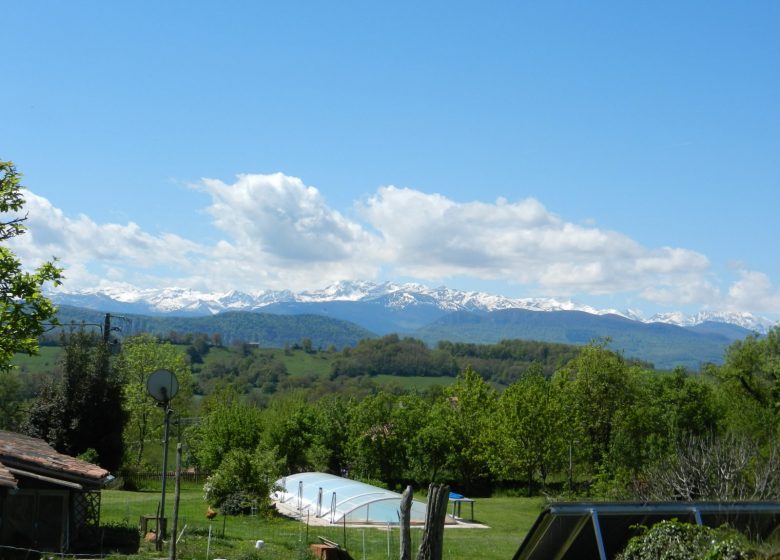 vue sur la chaine frontière