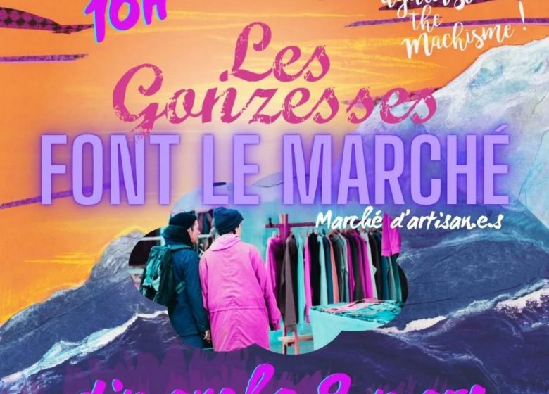 Ariège Against the Machisme : Les Gonzesses font le marché_Sainte-Croix-Volvestre